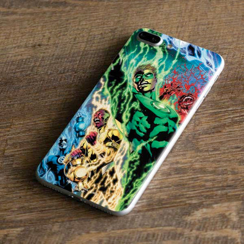 DC Comics Green Lantern Blackest Night Art work by Ivan Reis iPhone 8 Plus Skin